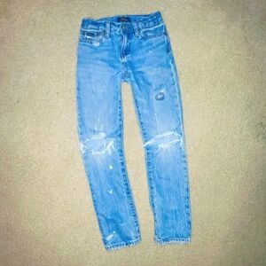 Boys Ralph Lauren Polo Sullivan Slim Distressed Jeans size 8